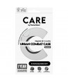 CARE by PanzerGlass Flagship Urban Combat Black QI Case for Samsung Galaxy S25+ - Transparent