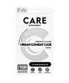 CARE by PanzerGlass Flagship Urban Combat White QI Case for Samsung Galaxy S25 - Transparent