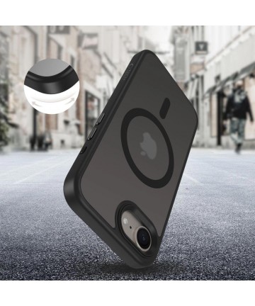 Tech-Protect MagMat MagSafe Case for iPhone 16e / 17e - Matte Black