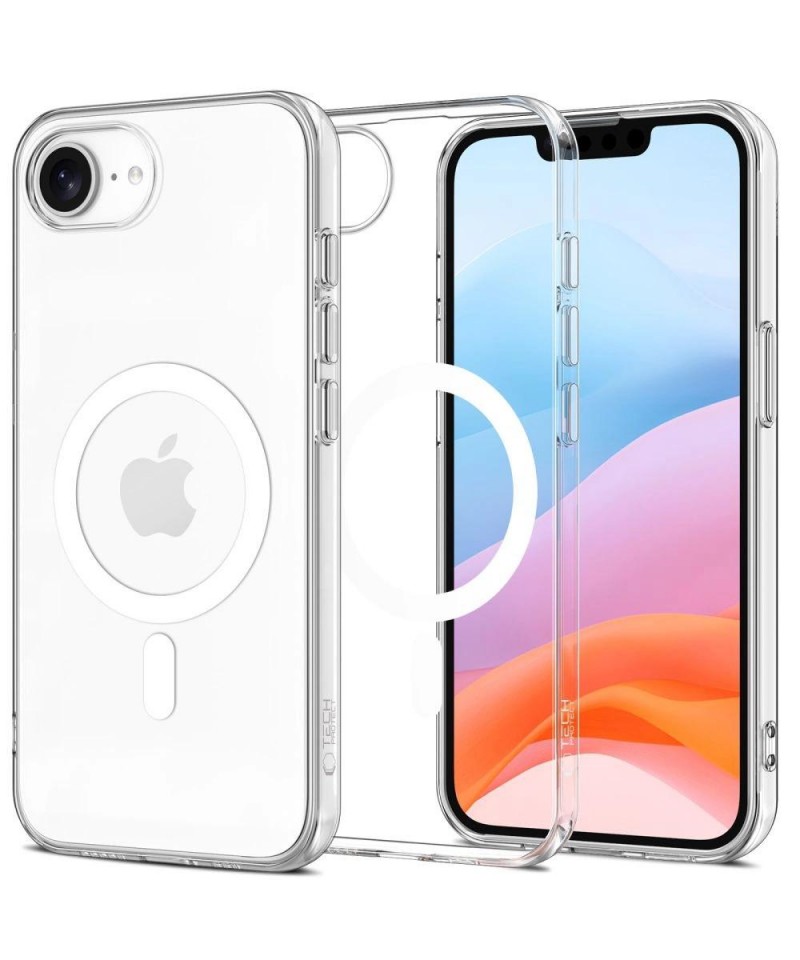 Tech-Protect FlexAir MagSafe Case for iPhone 16e / 17e - Clear