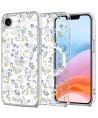 Tech-Protect FlexAir MagSafe Case for iPhone 16e / 17e - Daisies with Leaves