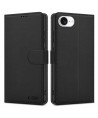 Tech-Protect Wallet Case for iPhone 16e / 17e - Matte Black