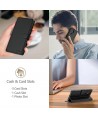 Tech-Protect Wallet Case for iPhone 16e / 17e - Matte Black