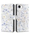Tech-Protect Wallet Case for iPhone 16e / 17e - Daisies with Leaves