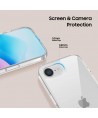 Tech-Protect FlexAir Hybrid Case for iPhone 16e / 17e - Clear