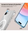 Tech-Protect FlexAir Hybrid MagSafe Case for iPhone 16e / 17e - Clear
