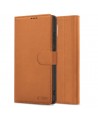 Tech-Protect Wallet Case for iPhone 16e / 17e - Brown