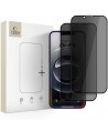 Tech-Protect Anti Spy Glass Pro+ 2-pack for iPhone 17e / 16e / 14 / 13 Pro / 13 - black