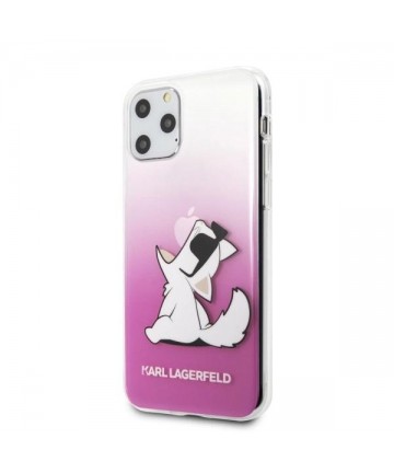 Karl Lagerfeld Choupette Fun iPhone 11 Pro Case - Pink