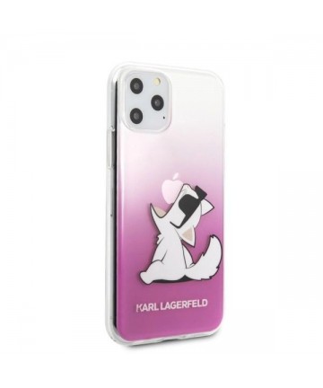 Karl Lagerfeld Choupette Fun iPhone 11 Pro Case - Pink