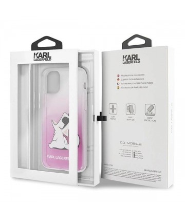 Karl Lagerfeld Choupette Fun iPhone 11 Pro Case - Pink
