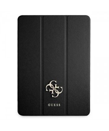 Guess Saffiano Collection case for iPad 12.9" 2021 Book Cover - black