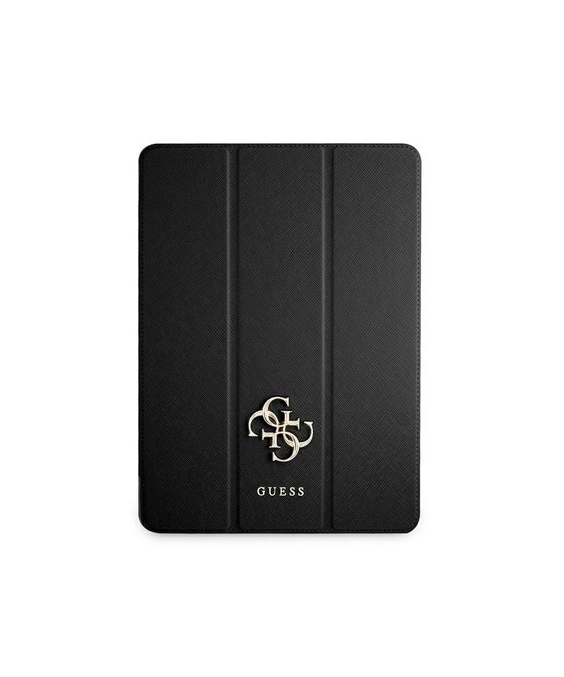 Guess Saffiano Collection case for iPad 12.9" 2021 Book Cover - black