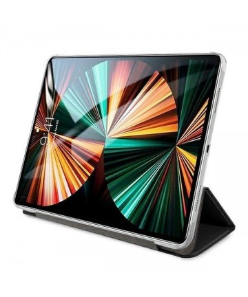 Guess Saffiano Collection case for iPad 12.9" 2021 Book Cover - black