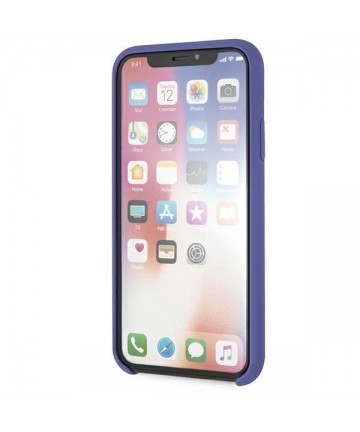 Karl Lagerfeld Silicone iPhone X/Xs Case - Purple