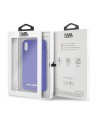 Karl Lagerfeld Silicone iPhone X/Xs Case - Purple