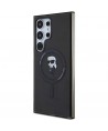 Karl Lagerfeld IML Ikonik MagSafe Case for Samsung Galaxy S24 Ultra - Black