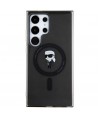 Karl Lagerfeld IML Ikonik MagSafe Case for Samsung Galaxy S24 Ultra - Black