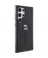 Karl Lagerfeld IML Ikonik MagSafe Case for Samsung Galaxy S24 Ultra - Black