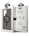 Karl Lagerfeld IML Ikonik MagSafe Case for Samsung Galaxy S24 Ultra - Black