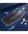Tech-Protect FlexAir Case for Samsung Galaxy S25 - Clear-Glitter