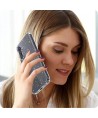 Tech-Protect FlexAir Case for Samsung Galaxy S25 - Clear-Glitter