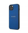 Guess Saffiano Strap Case for iPhone 13 mini 5.4" - Blue