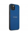 Guess Saffiano Strap Case for iPhone 13 mini 5.4" - Blue