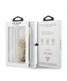 Guess 4G Big Liquid Glitter case for iPhone 13 Pro Max 6.7" - gold