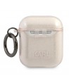 Karl Lagerfeld Glitter Choupette Case for AirPods 1 / 2 - Gold
