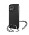 Karl Lagerfeld Monogram Plaque Case for iPhone 13 Pro / 13 6.1" - Blackx
