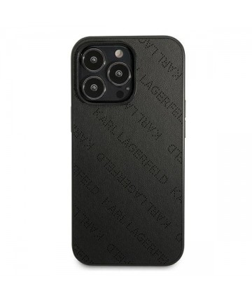 Karl Lagerfeld Perforated Allover Case for iPhone 13 Pro / 13 6.1" - Black