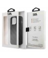 Karl Lagerfeld Perforated Allover Case for iPhone 13 Pro / 13 6.1" - Black