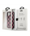 Karl Lagerfeld Monogram Plaque Case for iPhone 13 / 14 / 15 6.1" - Pink