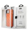 Karl Lagerfeld Perforated Allover Case for iPhone 13 / 14 / 15 6.1" - Orange