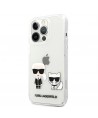 Karl Lagerfeld Karl & Choupette Case for iPhone 13 Pro Max 6.7" - Transparent