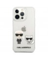 Karl Lagerfeld Karl & Choupette Case for iPhone 13 Pro Max 6.7" - Transparent