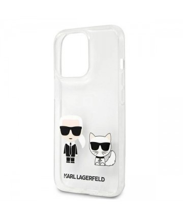 Karl Lagerfeld Karl & Choupette Case for iPhone 13 Pro Max 6.7" - Transparent