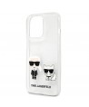 Karl Lagerfeld Karl & Choupette Case for iPhone 13 Pro Max 6.7" - Transparent