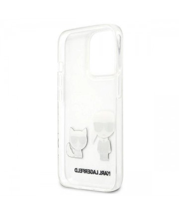 Karl Lagerfeld Karl & Choupette Case for iPhone 13 Pro Max 6.7" - Transparent