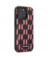 Karl Lagerfeld Monogram Plaque iPhone 13 Pro Max 6.7" Case - Pink