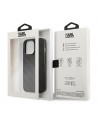 Karl Lagerfeld Perforated Allover iPhone 13 Pro Max 6.7" Case - Black