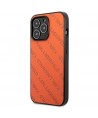 Karl Lagerfeld Perforated Allover iPhone 13 Pro Max 6.7" Case - Orange