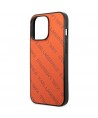 Karl Lagerfeld Perforated Allover iPhone 13 Pro Max 6.7" Case - Orange
