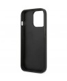 Karl Lagerfeld Saffiano Plaque Case for iPhone 13 Pro Max 6.7" - Silver