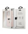 Karl Lagerfeld Silicone Karl`s Head Case for iPhone 13 Pro Max 6.7" - Light Pink
