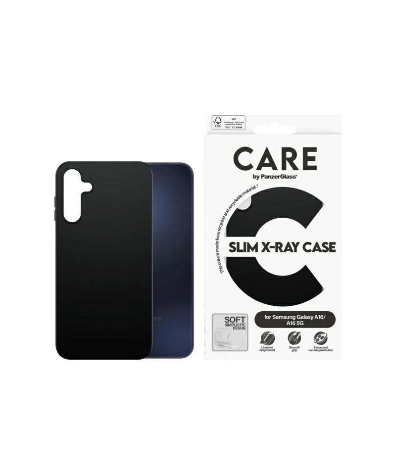CARE by PanzerGlass Fashion Case for Samsung Galaxy A16 / A16 5G - Black