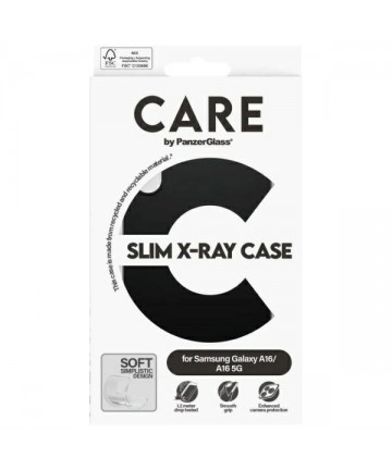 CARE by PanzerGlass Fashion Case for Samsung Galaxy A16 / A16 5G - Black