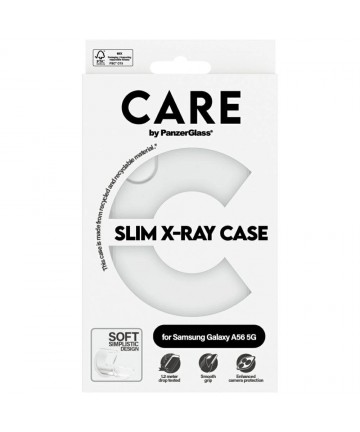 CARE by PanzerGlass Fashion X-Ray Case for Samsung Galaxy A56 5G - Transparent