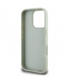 Guess Grained Big 4G Logo Small Classic Logo case for iPhone 16 Pro Max - green